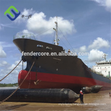 Ship launching marine air bag